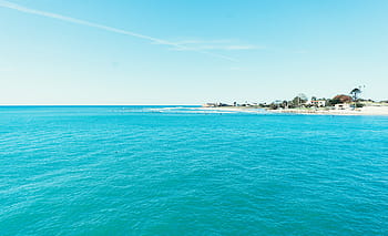 เกาะ, ล้อมรอบ, สีน้ำเงิน, น้ำทะเล, ขาว, ทราย, ชายหาด, มหาสมุทร, ทะเล, น้ำ, ท่อง