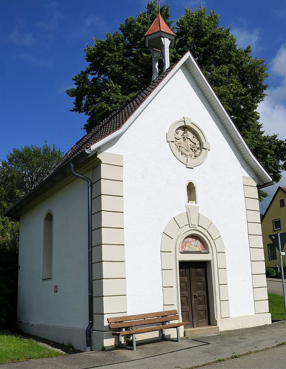 kaple, kostel, náboženství, nendingen, Německo, Evropa, umění, svatý, hřbitov, Bůh, modlitba