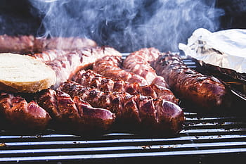 vaření klobás, maso, klobásy, bbq, jídlo pití, grilování, vaření, jídlo, gril, masa, grilovaný