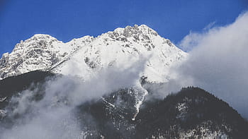 山アルプス、 青、 空、 自然、 風景、 山、 旅行、 冒険、 霧、 トレッキング、 ハイキング