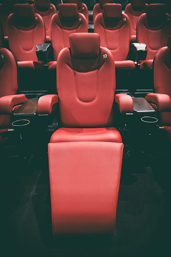 cinema, Teatro, sedersi, sedia, accogliente, film