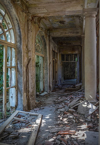 kupari, Dubrovnik, Grand hotel, chorvatsko, válka, zničeny, opuštěný, poškozen, zničení, stará zřícenina, starý
