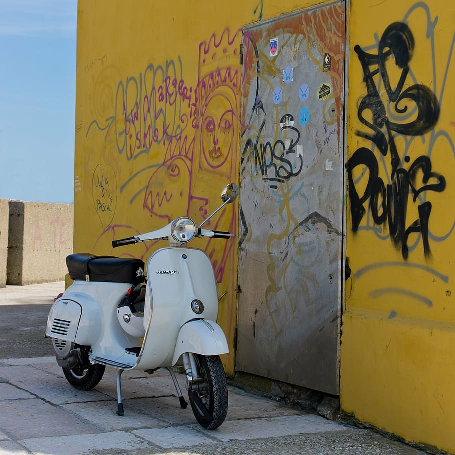 vespa, Itálie, punta sabbioni