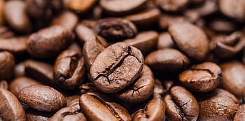 coffee beans, coffee, beans, closeup, photography, food and drink, brown, roasted coffee bean, close-up, roasted, full frame