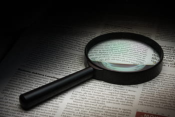 magnifier, newspaper, history, glass, optics, observation, zoom