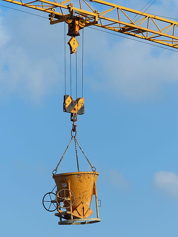 vozíku, háček, vztyčit, lano, jeřáb, poslední, zvedací lano, nákladní dopravu, betonové lopaty, věžový jeřáb, běh kočka boom