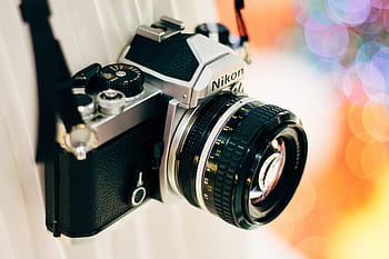black, camera, lens, photography, blur, nikon