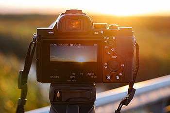 tripod, sunset, Camera, technology, photographer, camera - Photographic Equipment, equipment, photography Themes, outdoors, lens - Optical Instrument, photographing