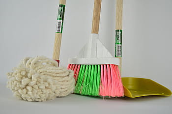 white, floor map, broom, dustpan, ragpicker, mop, picker, toilet, cleaning, housework, domestic Life