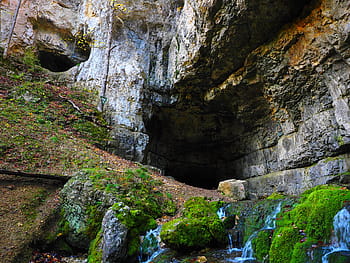 elsach, ποτάμι, falkensteiner σπηλιά, baden württemberg, σλαβικό λευκό, σοβαρό τραπέζι, κακό urach, σπηλιά νερού, καρστ, ενεργό σπήλαιο νερού, φαράγγι
