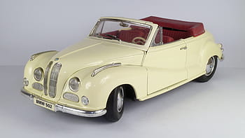 bmw, 502, cabrio, 1955, convertible, 1x18, model car, maisto