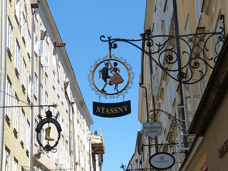 nasal signs, signs, advertising, advertising sign, art forging work