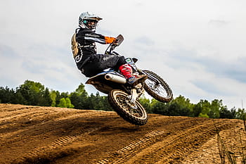 muž, jezdectví, špinavé kolo, motoristický sport, motocykl, motokros, sport, motokrosová jízda, skok, motokrosový jezdec, motocyklový sport