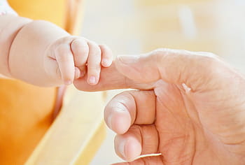 baby, holding, person, index finger, hand, infant, child, father, parents, sweet, recovered
