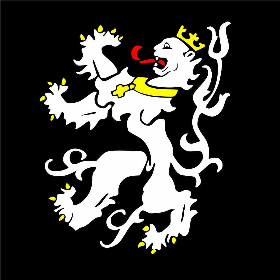 vlajka, ghent, Belgie, insignie, veřejná doména, symbol, ilustrace, předvečer Všech svatých, Černá barva, vektor, noc