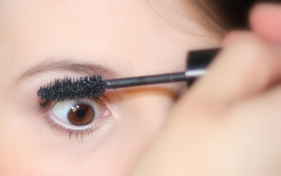 eye, makup, woman, look, pupil, iris, eyelashes, eyebrow, eyesight, women, eyelash