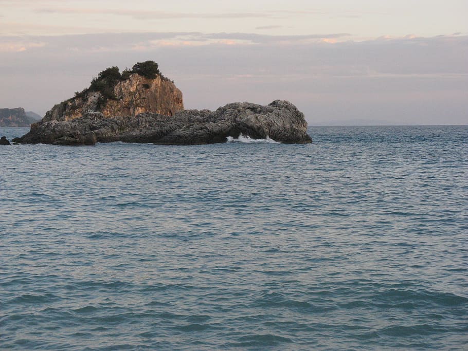 parga, sea, in the afternoon