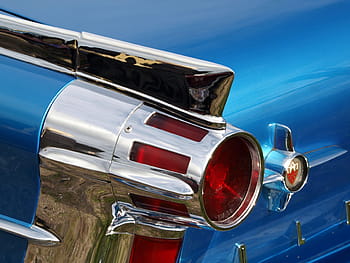 oldsmobile, 1988, taillight, backend, classic, oldster, car, automobile, close-up, macro, blue