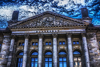 bundesrat épület, szövetségi tanács, irányelv, ház, épülethomlokzat, ház homlokzata, építészet, épület, kormányzati kerület, Németország, berlin