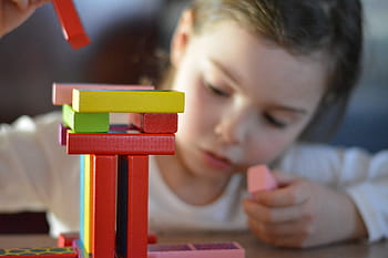 盛り合わせ、 色、 木製、 ブロック、 ゲーム、 子供、 女の子、 おもちゃ、 子供向けゲーム、 遊ぶ、 子供の頃