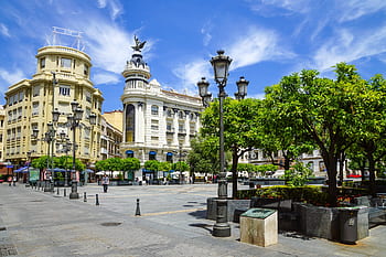 spain, cordoba, andalusia, architecture, city, tourism, building, road