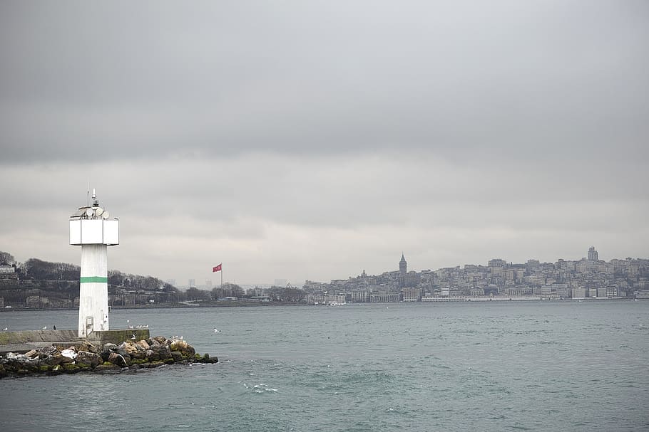 Istanbul, Galata, Landscape, Tower, date, city, turkey, city center, galata tower, sky, throat