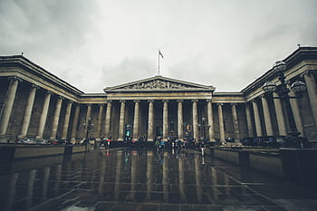 lidé, chůze, beton, budova, architektura, infrastruktura, vlajka, muzeum, cestovat, turista, architektonický sloup