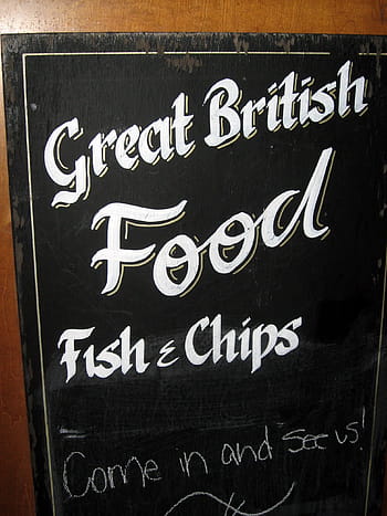 fish and chips, billboard, restaurant, pub, london