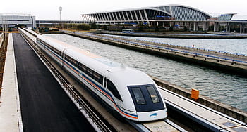 sistema di trasporto maglev, shanghai, maglev, sistema di trasporto, Shanghai, Cina, Cina, fotografie, transito di massa, dominio pubblico, treno, mezzi di trasporto
