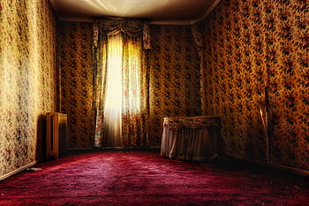 space, dark, mystical, room, fantasy, secret, nostalgia, window, old, atmosphere, mood