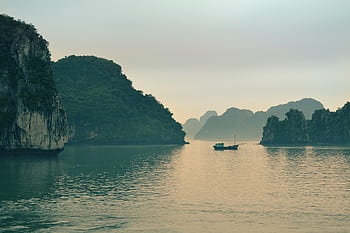 nature, landscape, water, ocean, river, lake, mountain, clouds, sky, travel, adventure