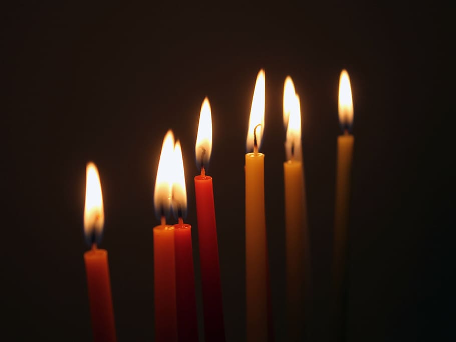 lilin, hanukkah, Yahudi, agama
