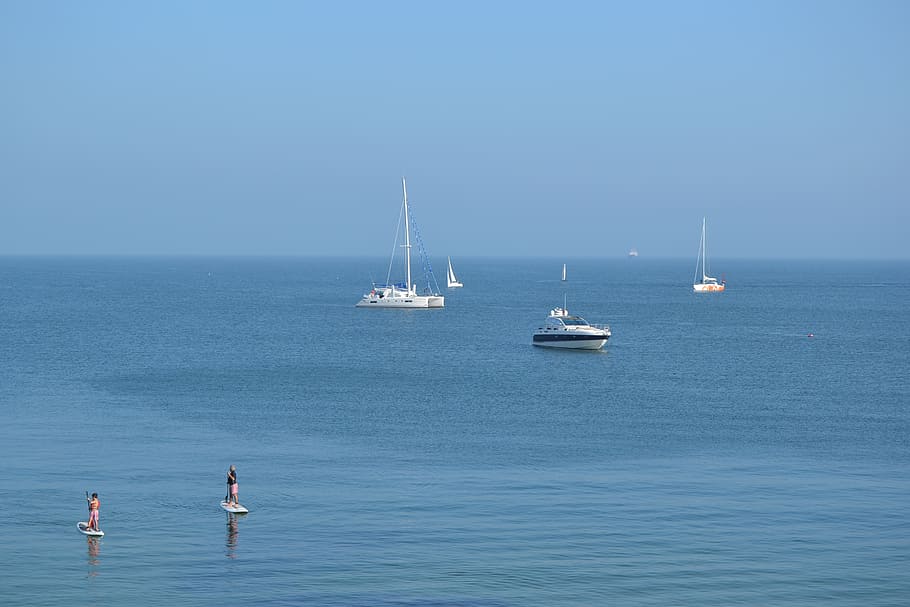 Portugalsko, cascais, moře, modrý, pozitivní energie, Příroda, pláž, energie, odpočinek, mír, lodí