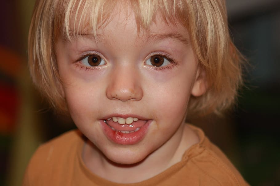 The Smile Of The Child, Boy, child, three-year-old, beautiful eyes, childhood, blond hair, children only, headshot, looking at camera
