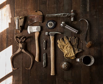 assorted, handheld, tool lot, tools, do it yourself, hammer, carpentry, construction, wrench, repair, work