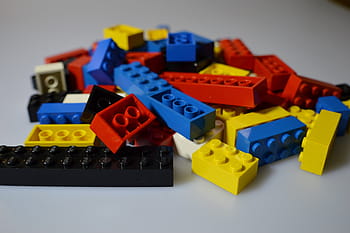 giocattoli a blocchi di colore assortiti, Lego, bambini, giocattoli, colorato, giocare, costruzioni