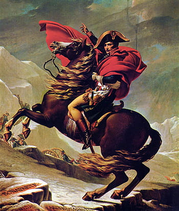 malba napoleon bonaparte, muž, kůň, napoleon bonaparte, Francie, císař, Reiter, olejomalba, Záchvat, 1800, plátno