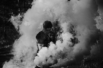 คน, ชาย, ผู้ชาย, คนเดียว, ที่สูบบุหรี่, vape, ควัน