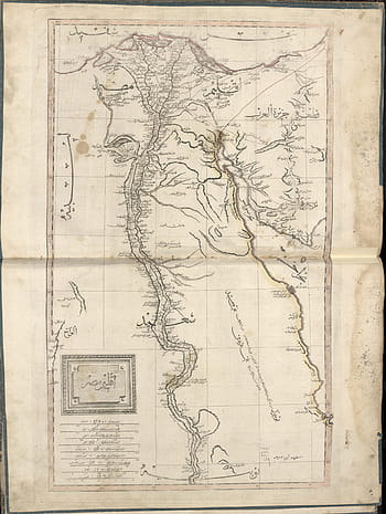 1803 cedid atlas, cedid atlas, osmanský egypt, 1803, Egypt, fotky, mapa, veřejná doména, antický, starý, staromódní