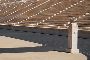 stadium, athens, olympics, greece, sculpture, sport