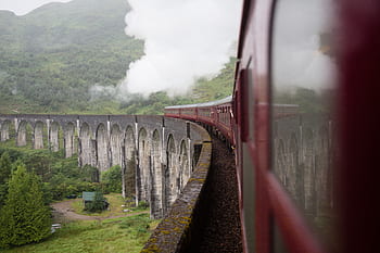 列車、 スコットランド、 ヤコバイト、 風景、 旅行、 自然、 記念碑