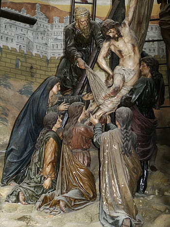 Gesù Cristo, rimosso, attraversare, statua, passione, Buon venerdì, Chiesa, Cristo, cristianesimo, crocifissione, Corona di spine