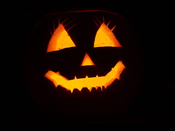 Jack, o, lanterna, digitale, sfondo, zucca, Helloween, viso, autunno, Halloween, verdure