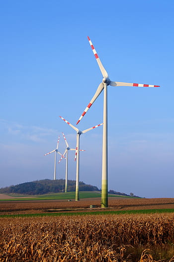 nebe, větrník, obnovitelná energie, eco, proud, alternativní, životní prostředí, síla větru, windräder, větrná energie, podzim