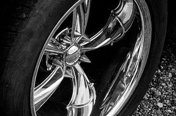 Auto, Rims, Chrome, Rubber, Wheel, vehicle, automobile, tire, transport, transportation, tyre