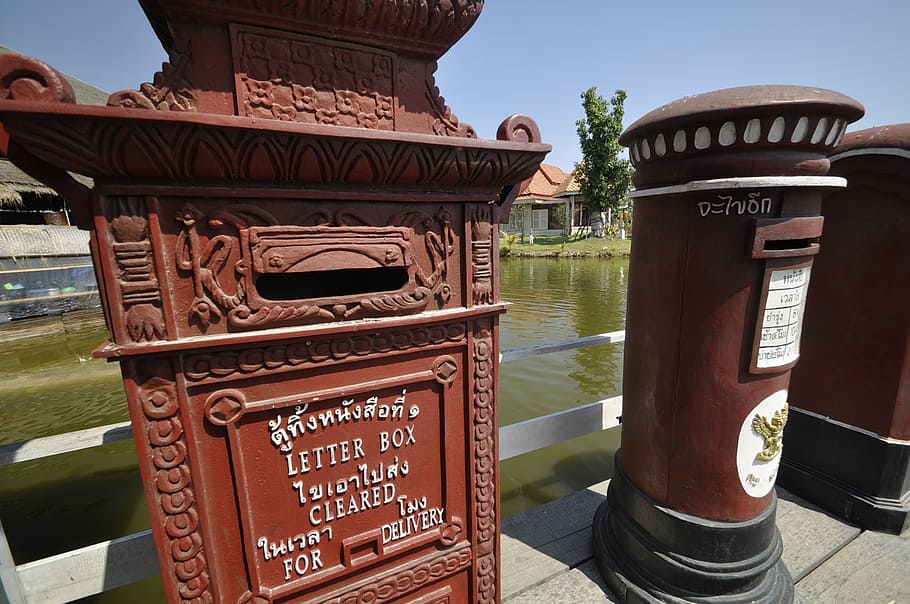 letterbox, trhu s vodou, hua hin
