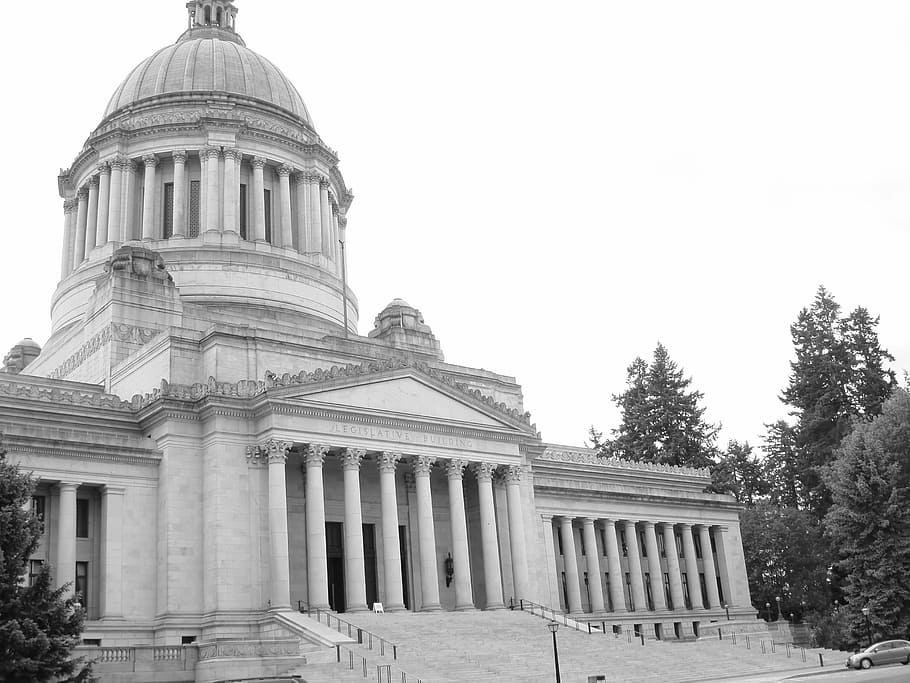 Kapitol, Gebäude, die Architektur, gesetzgebendes Gebäude, Olympia, Washington