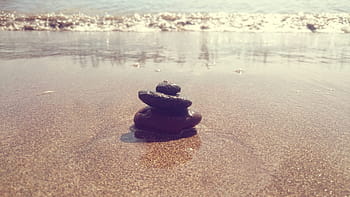 Harmony, Zen, Balance, Beach, Sand, Sand, Sea, beach, sand, sea, meditation, wellness, pebbles