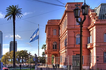 brown concrete structure, buenos aires, argentina, casa rosada, architecture, building, landmark, capital, monument, government, presidential