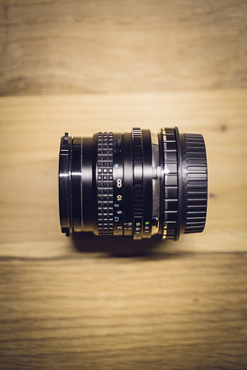 hloubka fotografie, zoom, objektiv, Fotoaparát, Černá, fotografování, rozmazat, stůl, dřevo - materiál, nikdo, dřevo